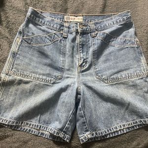 Mom jean shorts